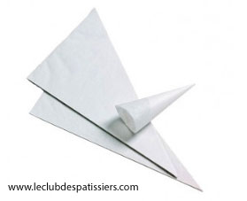 Cornets en papier - leclubdespatissiers
