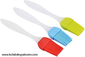 Pinceau en silicone - leclubdespatissiers