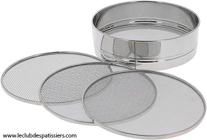 Tamis avec grilles - leclubdespatissiers