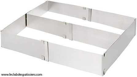 cadre à pâtisserie extensible - leclubdespatissiers