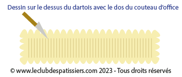 le dartois - rayez le dessus du dartois - leclubdespatissiers