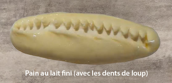 pain au lait fini avec les dents de loup - leclubdespatissiers